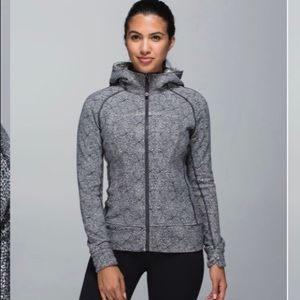 Lululemon floral scuba hoodie